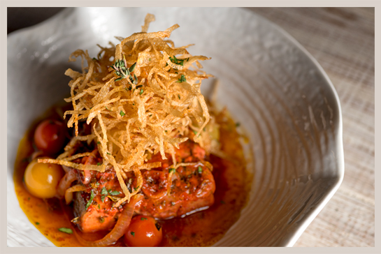 Pez espada en achiote Península